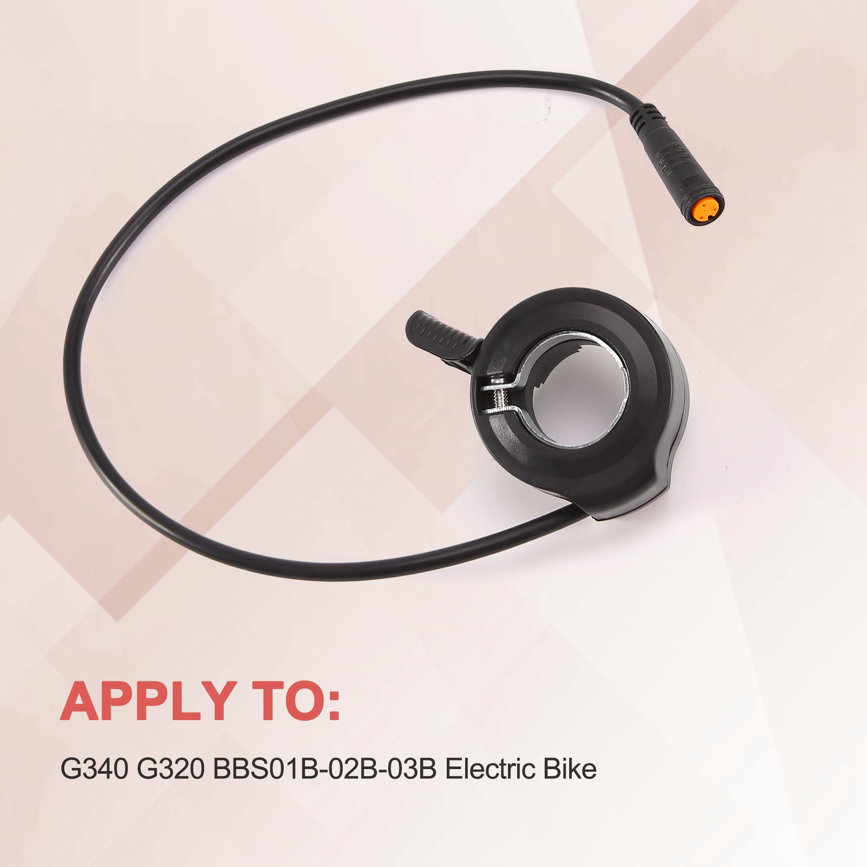 Mid Drive Motor Kit 52V 1000W - Throttle Jempol Baru ABME untuk Kit