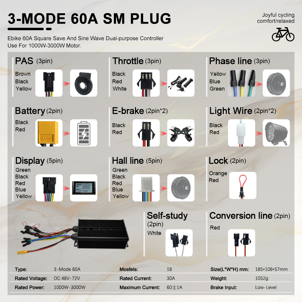 Kit Konversi Sepeda Listrik MT - Ebike Conversion Kit 72V 3000W ulasan dan harga