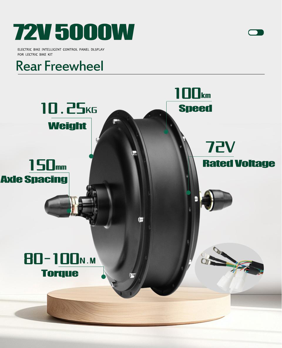 Kit Konversi Motor Roda EBike  - Ebike Conversion Kit 72V 3000W ulasan dan harga