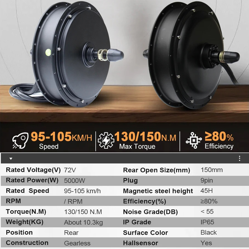 Kit Konversi Motor Roda EBike  - Ebike Conversion Kit 72V 3000W ulasan dan harga