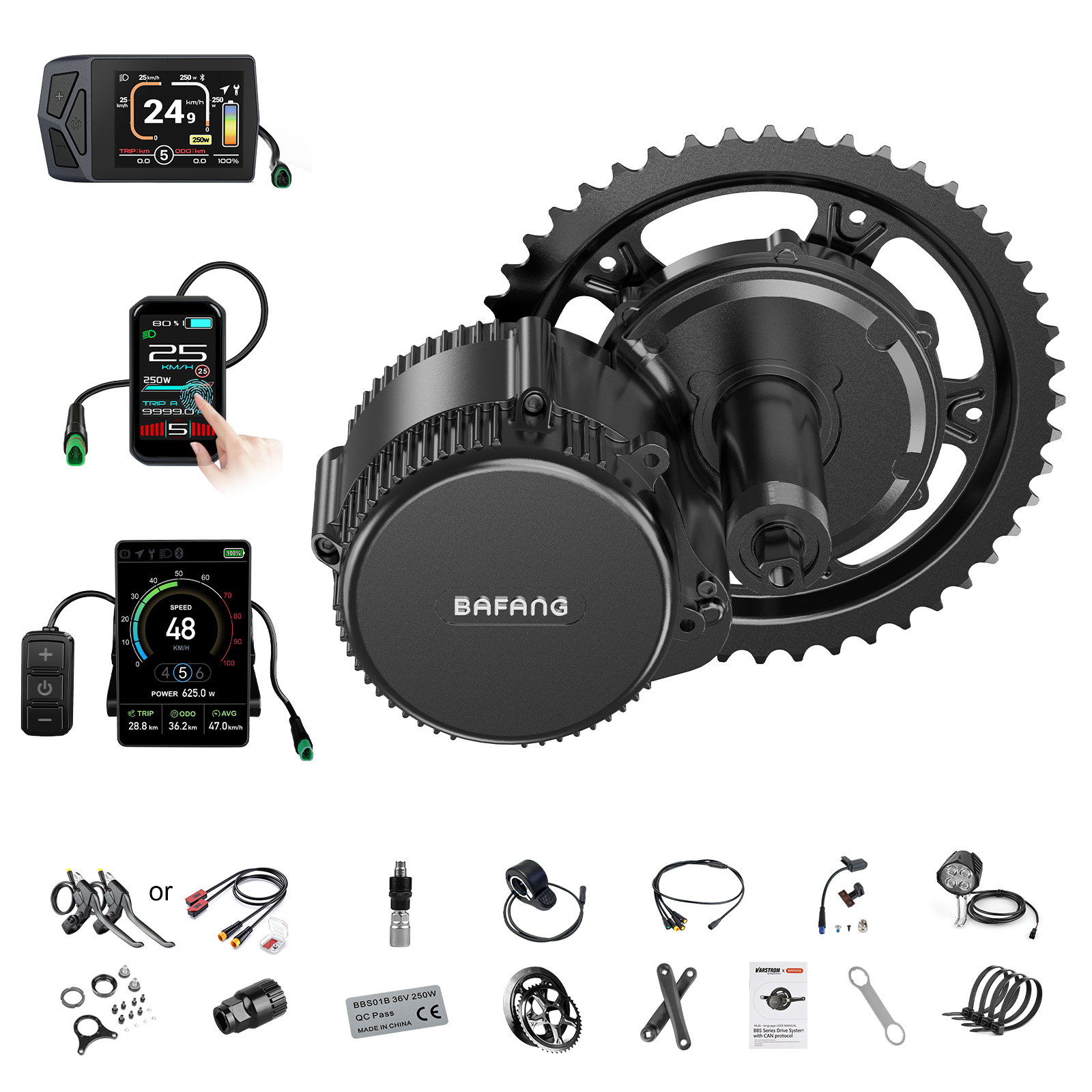 [Pengiriman Lokal AS] Motor Ba - Mid Drive Motor Kit 52V 1000W ulasan dan harga