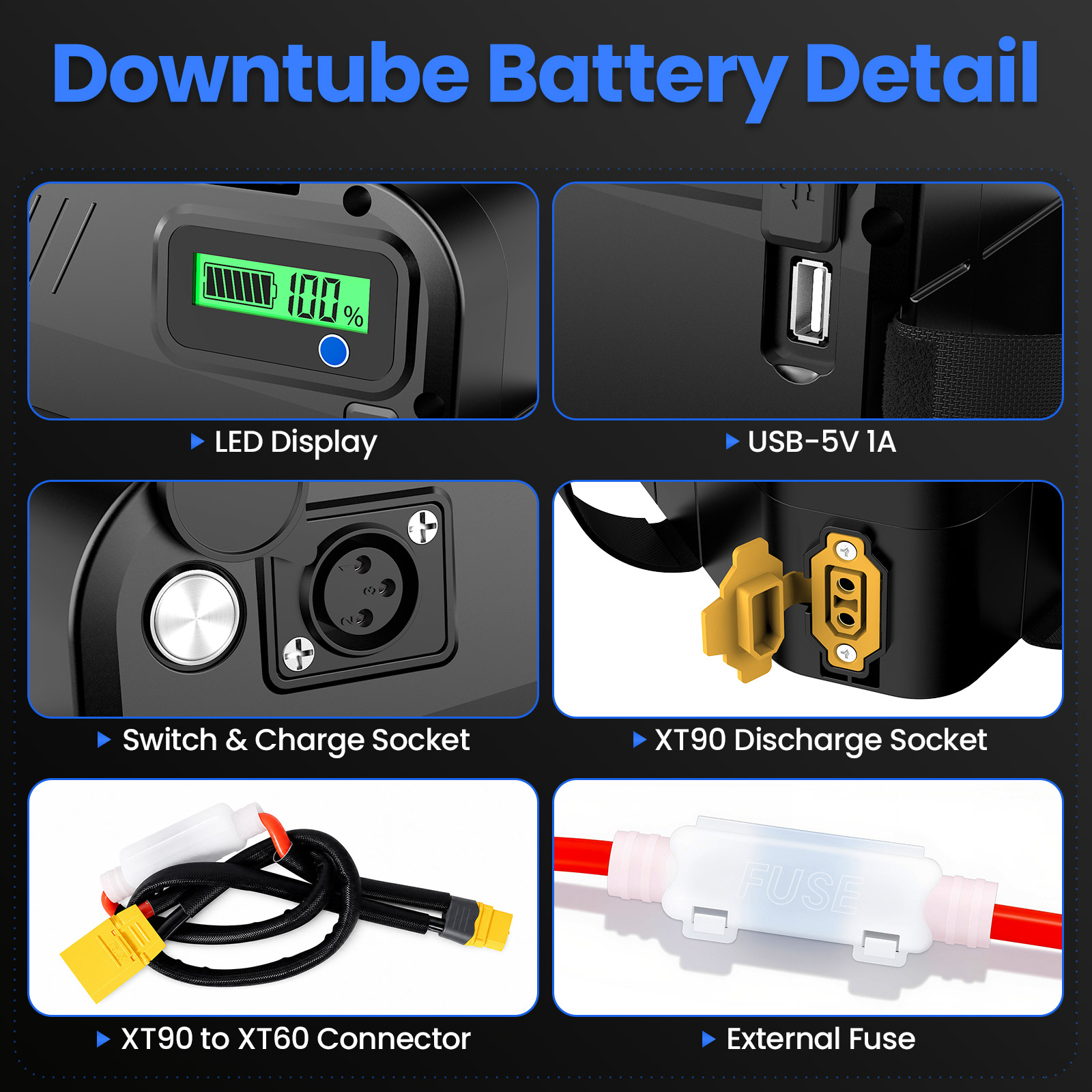 Baterai E-Bike Triangle Hailon - Ebike Battery 52V 20Ah Triangle Pack ulasan dan harga