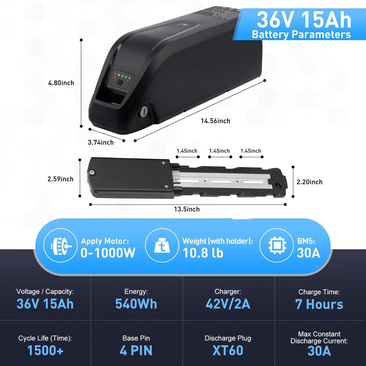 Baterai Hailong 36V 48V 52V, b - Ebike Battery 48V 20Ah Hailong ulasan dan harga