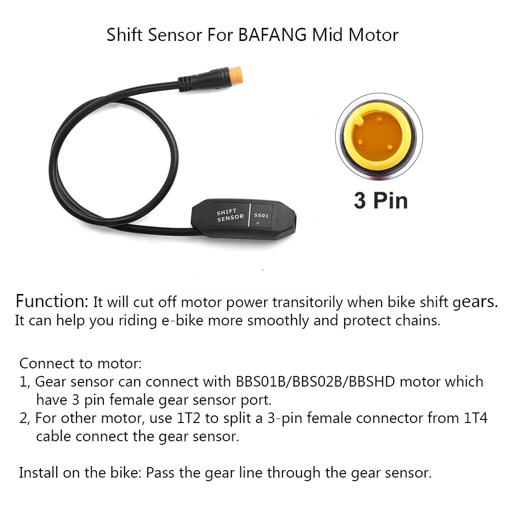Sensor Pemindah Gigi E-bike un - Bafang Bbs02B 48V 750W Mid Drive Kit ulasan dan harga