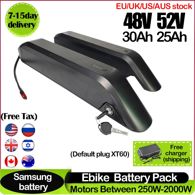 Baterai EBike Original 18650 4 - Ebike Battery 48V 20Ah Hailong ulasan dan harga