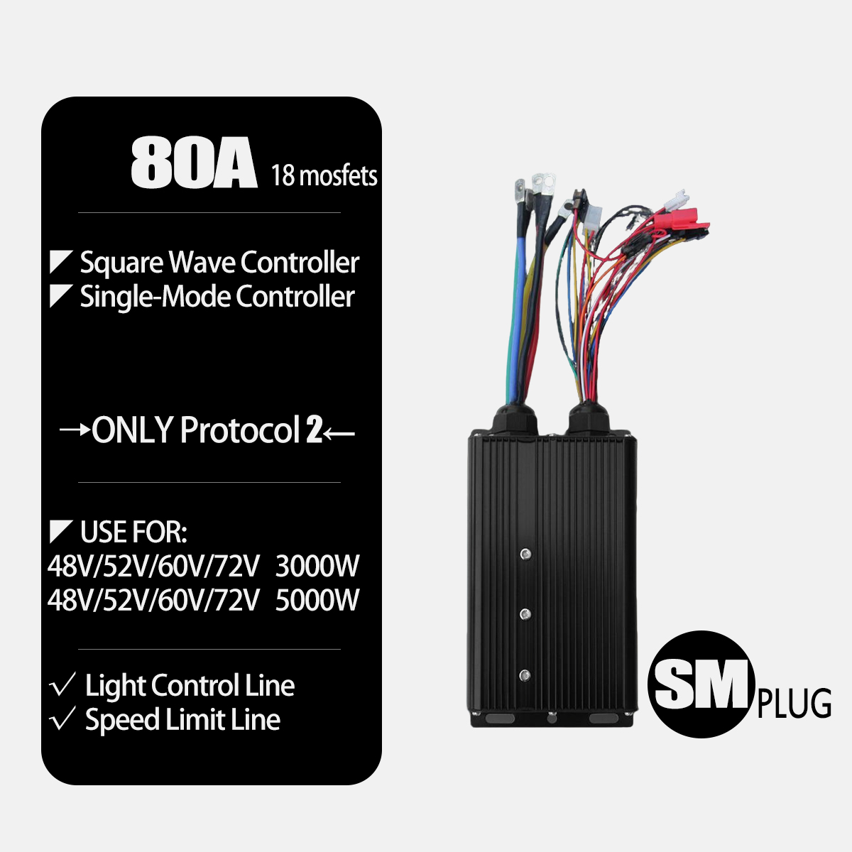 Kit Konversi E-Bike 72V 3000W  - Ebike Conversion Kit 72V 3000W ulasan dan harga