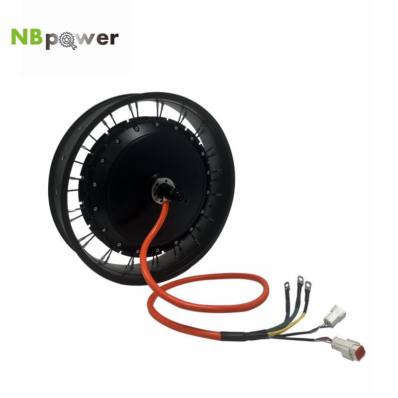 Motor Roda Sepeda Listrik NBpo - 72V 5000W Hub Motor Kit ulasan dan harga